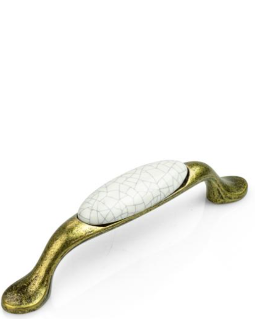 UCHWYT MEBLOWY Z PORCELANĄ RETRO UM-097 L-96 G4/M4