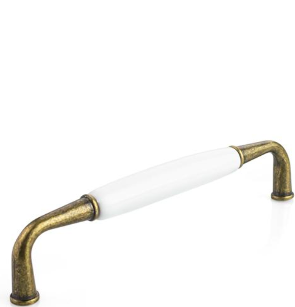 UCHWYT MEBLOWY UM-099 L-128 G4/M0 STARE ZŁOTO/BIAŁY