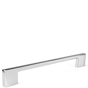 Chromowany uchwyt meblowy UM-1143 128 mm