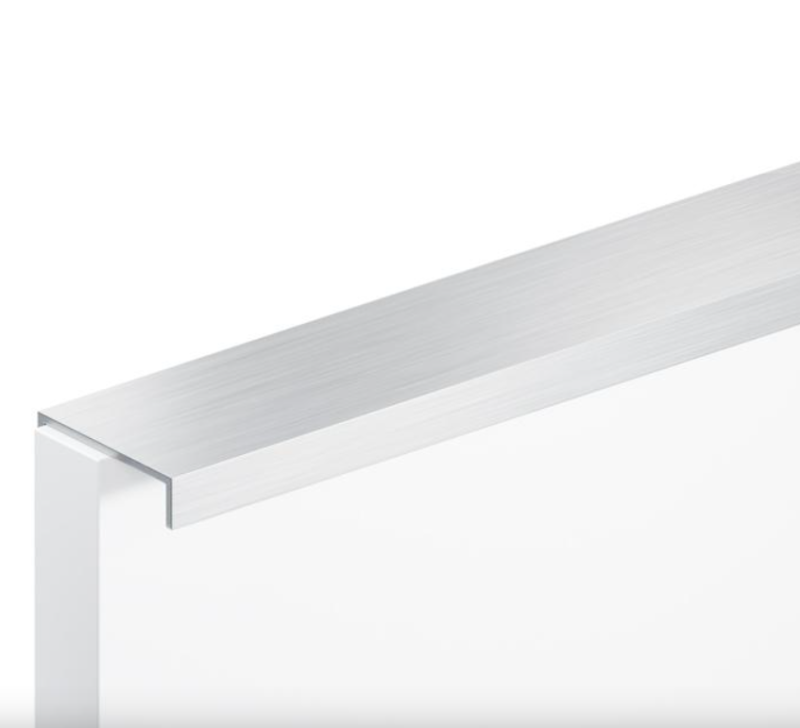 UCHWYT MEBLOWY NAKŁADANY KRAWĘDZIOWY UM-490 L-192 CHROM MAT