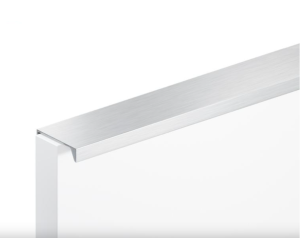 Uchwyt meblowy krawędziowy nakładany UM-492 L-320 chrom mat