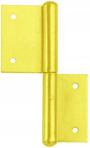 ZAWIAS DRZWIOWY PŁETWOWY PRAWY 100 mm