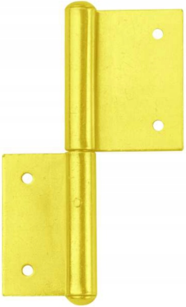 ZAWIAS DRZWIOWY PŁETWOWY LEWY 120 mm