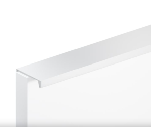 Uchwyt meblowy krawędziowy nakładany UM-494 L-192 chrom mat