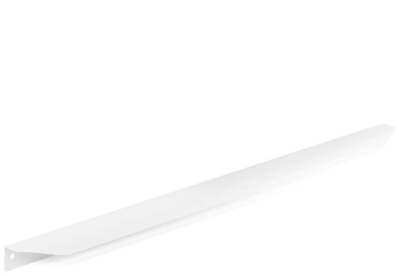 UCHWYT MEBLOWY KRAWĘDZIOWY UM-520 D-496 BIAŁY