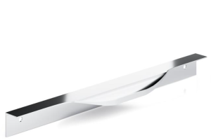 Uchwyt meblowy krawędziowy UM-520 D-296 chromowany