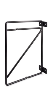Wspornik półki WM-1011 214x166 mm czarny mat