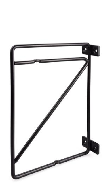 WSPORNIK PÓŁKI WM-1011 214 x 166 mm CZARNY MAT