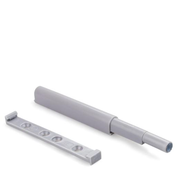 ODBOJNIK MEBLOWY PUSH/OPEN KOŃCÓWKA SILIKONOWA PG-061 POPIEL