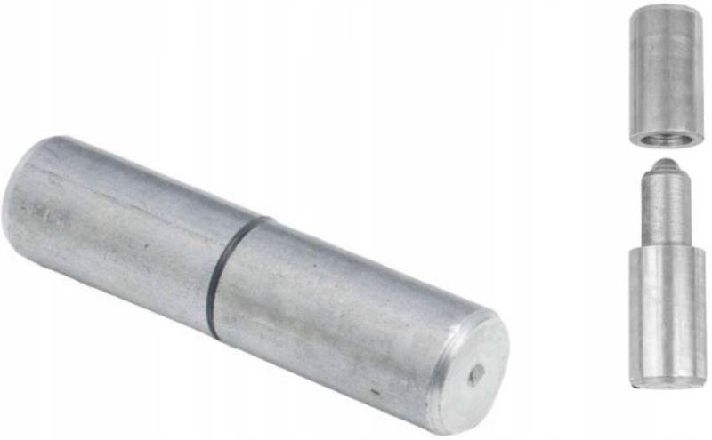 ZAWIAS TŁOCZONY Z KULKĄ 110x30 mm