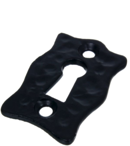 SZYLD DRZWIOWY KUTY CZARNY NA KLUCZ 30 x 45 mm