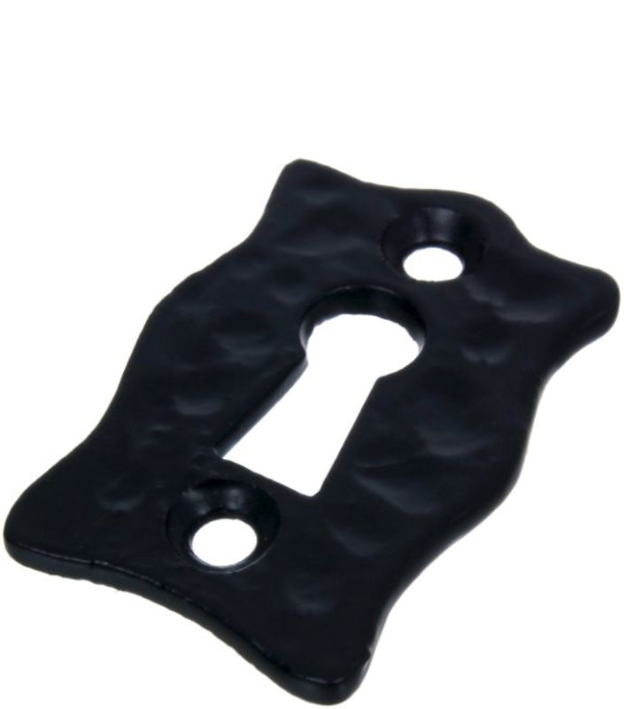 SZYLD DRZWIOWY KUTY CZARNY NA KLUCZ 30 x 45 mm
