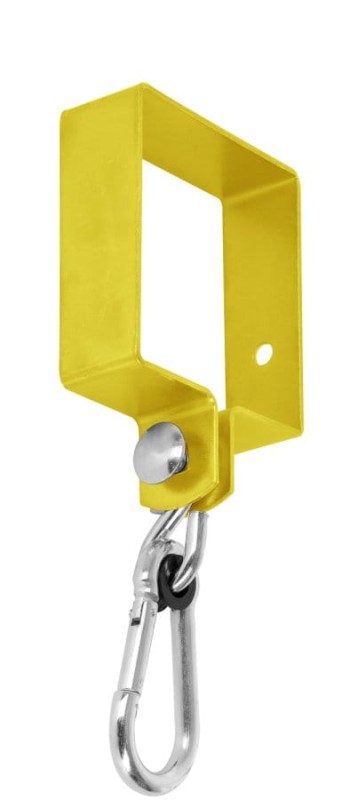 MOCOWANIE HUŚTAWKI Z OBEJMĄ KWADARTOWĄ 100 x 2.5 mm