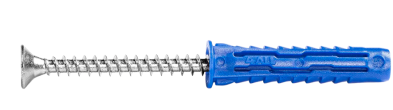 KOŁEK ROZPOROWY UNIWERSALNY 4ALL 8 x 65 mm Z WKRĘTEM STOŻKOWYM 5,0 x 80mm 50 szt.