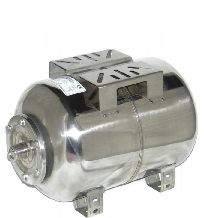 ZBIORNIK PRZEPONOWY NIERDZEWNY 80 L HYDROFOROWY POZIOMY
