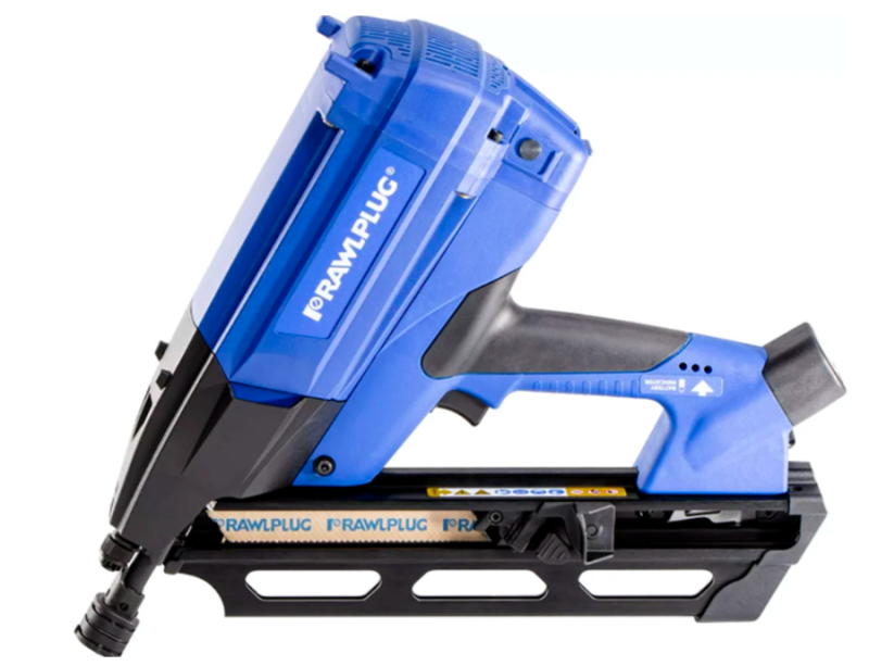 GWOŹDZIARKA GAZOWA DO DREWNA RAWLPLUG R-WW90II ZESTAW XS