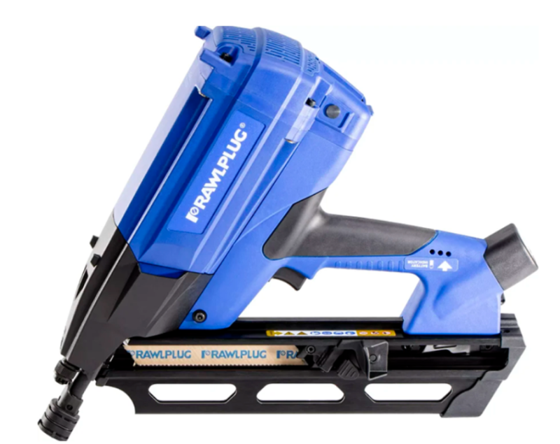 GWOŹDZIARKA GAZOWA DO DREWNA RAWLPLUG R-WW90II ZESTAW XL1