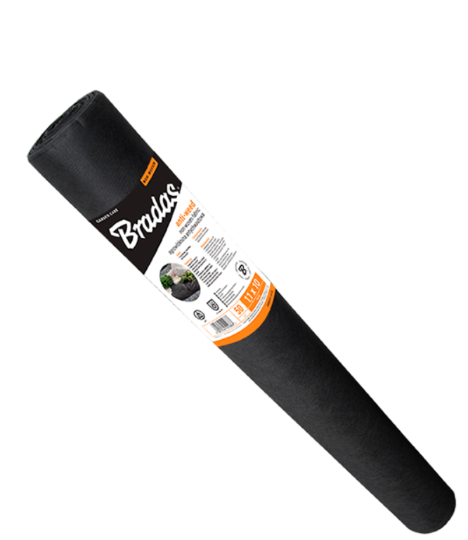 AGROWŁÓKNINA ANTYCHWASTOWA CZARNA 1,1 x 50 m 50 g