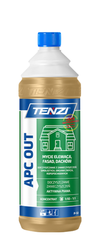 PŁYN DO CZYSZCZENIA ELEWACJI, DACHÓW, FASAD 1L