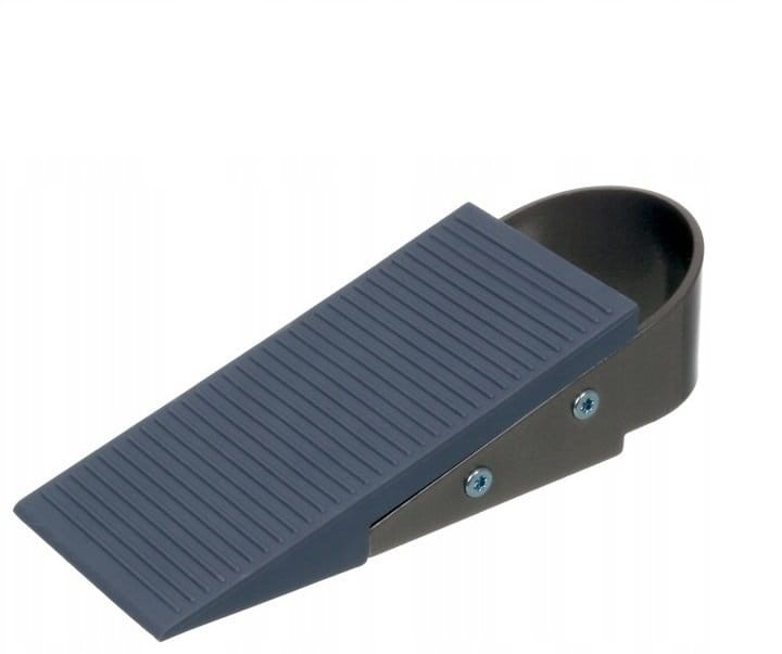 KLIN DO DRZWI SZARY 32DB 125 x 32 x 50 mm