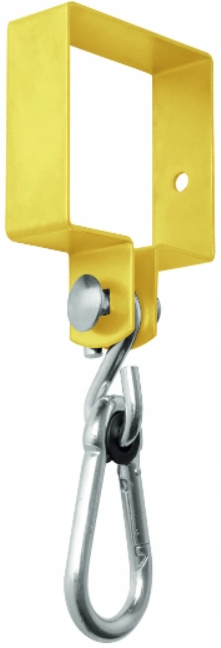 MOCOWANIE HUŚTAWKI Z OBEJMĄ KWADRATOWĄ 90x3.0 mm