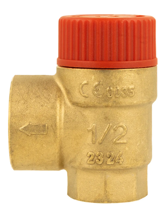 ZAWÓR BEZPIECZEŃSTWA DO C.O 1/2" 2,5 BAR