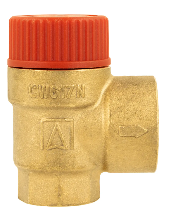 ZAWÓR BEZPIECZEŃSTWA DO C.O 1/2" 6 BAR