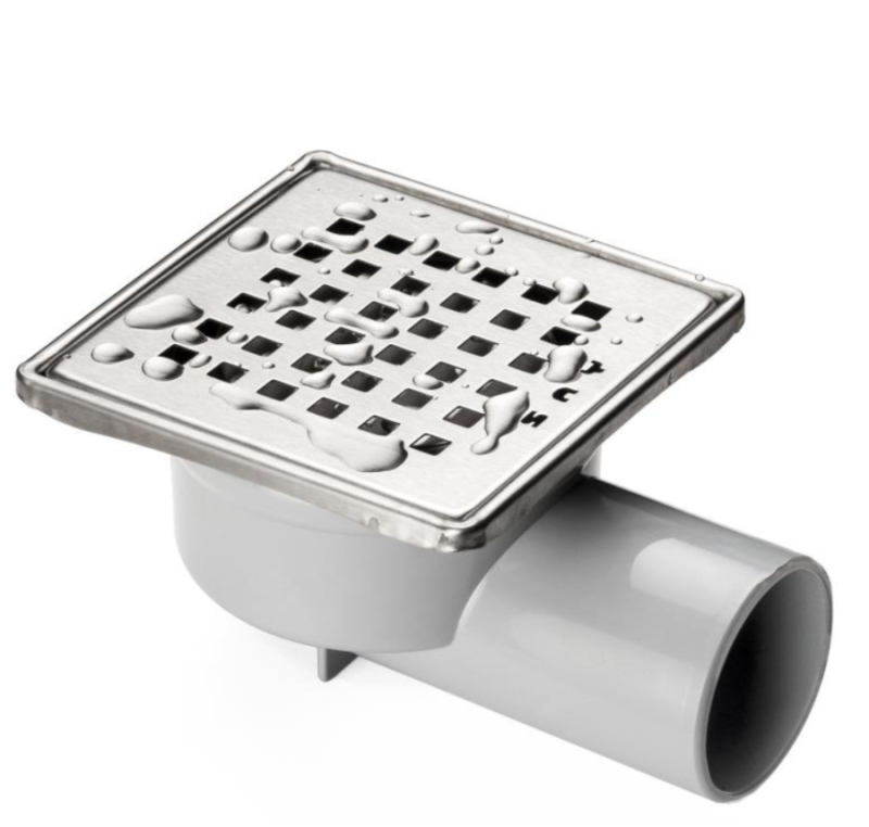 WPUST POSADZKOWY POZIOMY 10 x 10 cm FI50