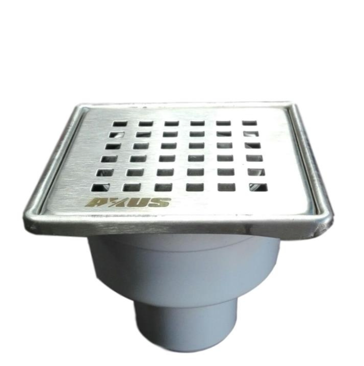 WPUST POSADZKOWY 10 x 10 cm ODPŁYW PIONOWY FI 50