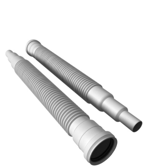ZŁĄCZE ELASTYCZNE REDUKCYJNE FI40 40/ 50,40,32 - L–400 mm Z KIELICHEM