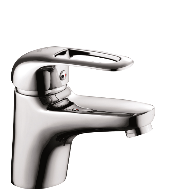 BATERIA UMYWALKOWA STOJĄCA ALBIT CHROM + SPUST MECHANICZNY