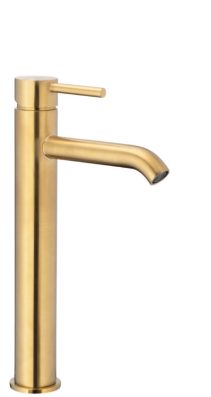 BATERIA UMYWALKOWA NABLATOWA MOZA BRUSHED GOLD