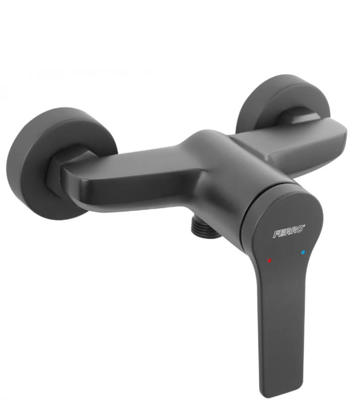 BATERIA NATRYSKOWA BEZ NATRYSKU STRATOS BLACK