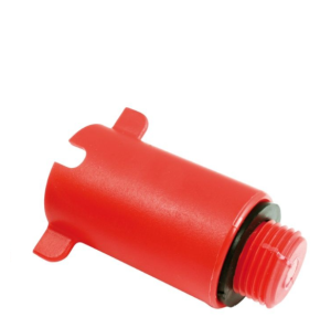 KOREK DO PRÓB CIŚNIENIA CZERWONY 1/2″