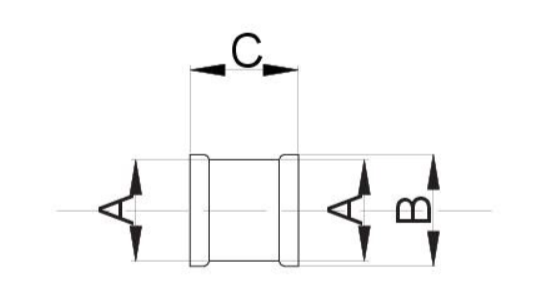 MUFA 3/4" CHROM