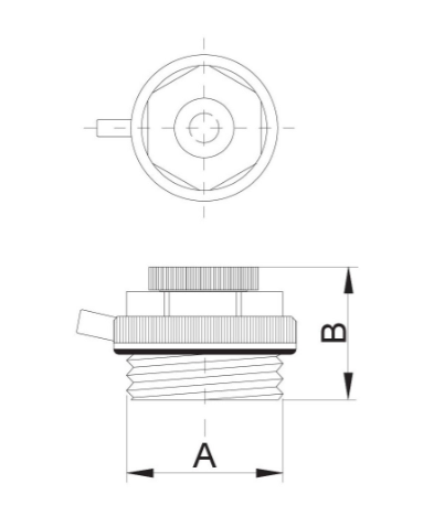 ODPOWIETRZNIK AUTOMAT HIGROSKOPIJNY 1/2"