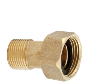 PÓŁŚRUBUNEK MOSIĘŻNY DO WODOMIERZA 3/4"