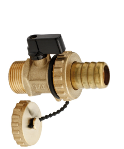 ZAWÓR KULOWY SPUSTOWY 3/4"
