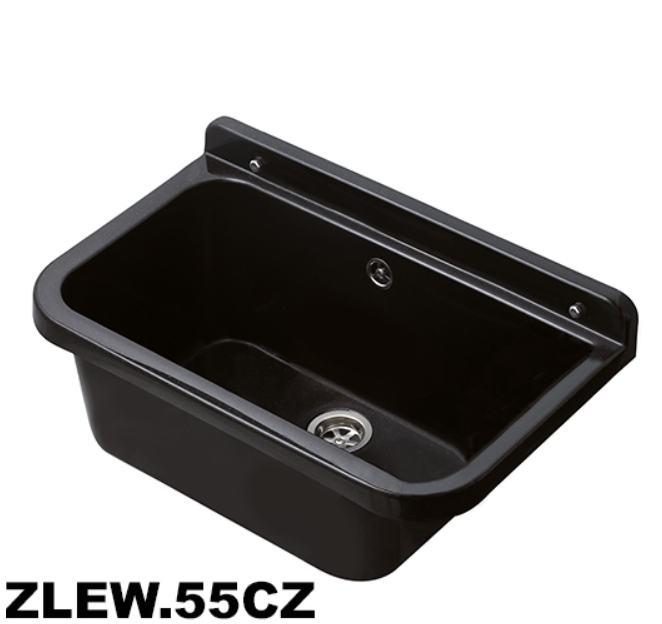 KOMORA GOSPODARCZA CZARNA 55 x 34 x 21 cm