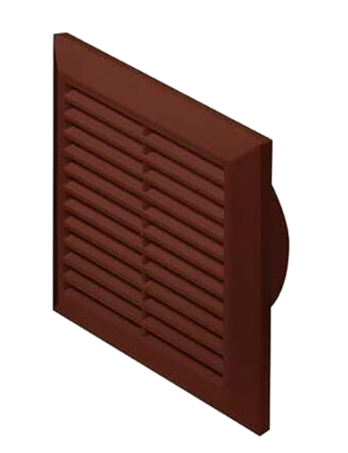 KRATKA WENTYLACYJNA 140 x 140 mm BRĄZOWA