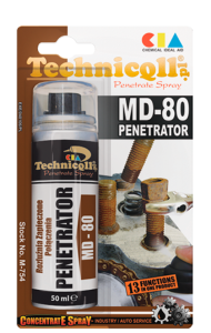 PENETRATOR DO ROZLUŹNIANIA ZABEZPIECZONYCH POŁĄCZEŃ MD-80 50 ml