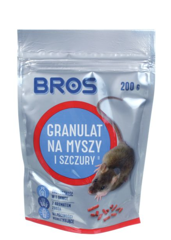 GRANULAT NA MYSZY I SZCZURY 200 g