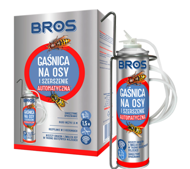 GAŚNICA NA OSY I SZERSZENIE AUTOMATYCZNA 400 ml