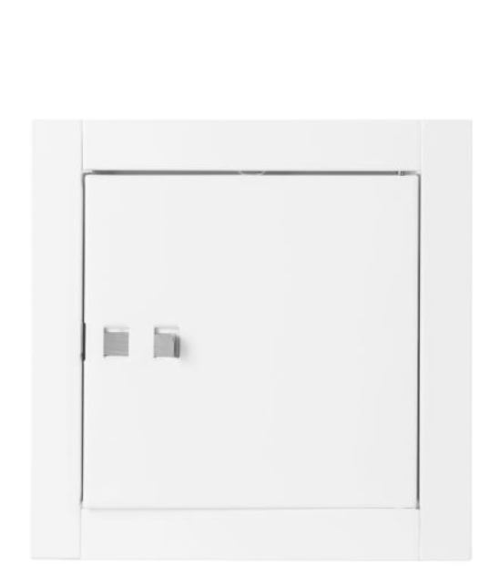 DRZWICZKI KOMINOWE 140 x 140 MALOWANE BIAŁE