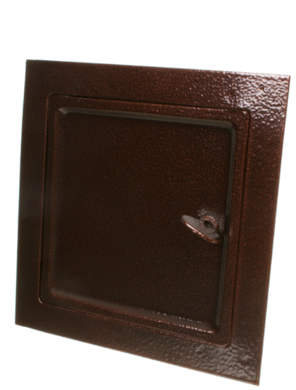 DRZWICZKI KOMINOWE PREMIUM 140 x 140 MIEDŹ