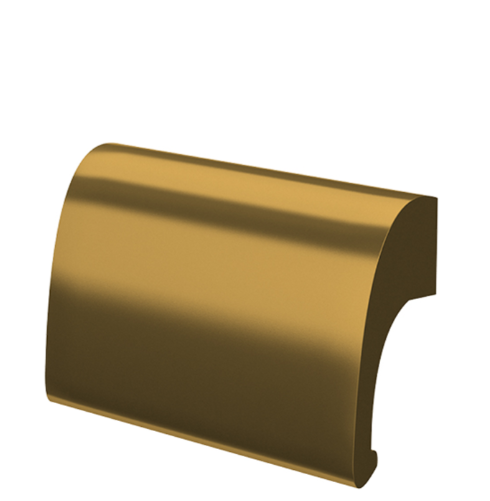 POCHWYT BALKONOWY ALUMINIOWY DE LUX ANODA F4