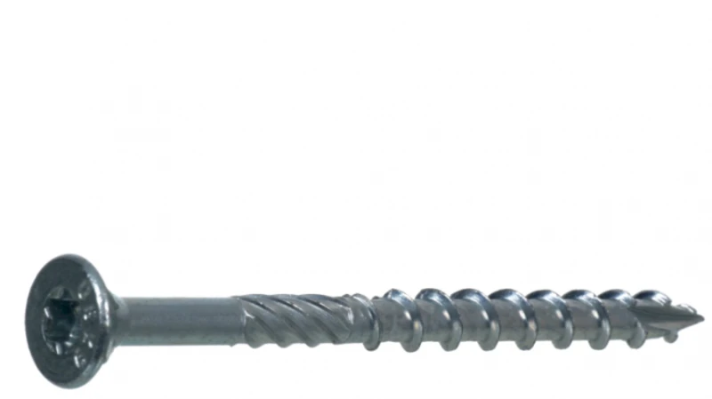 WKRĘT DO DREWNA OCYNKOWANY T-FAST JW2-STR 6 x 120/70 mm T30 - 100 szt.