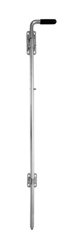 ZASUWA RYGIEL Z DZIELONĄ PODSTAWĄ 800 mm