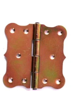Zawias budowlany ozdobny 80x80 mm