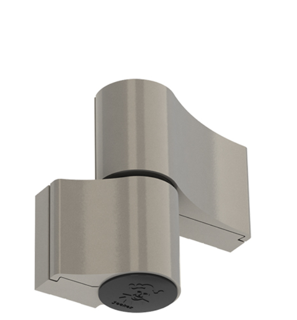 ZAWIAS DRZWIOWY JOCKER DO ALUMINIUM DWUSKRZYDŁOWY 160 kg 67 mm SATIN
